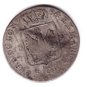 1797 Prussia (German State) 4 Groschen Coin (b122)